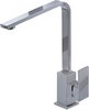 Click for Mayfair Kitchen Shuffle Kitchen Mixer Tap, Swivel Spout (Brushed Nickel).
