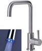 Click for Mayfair Kitchen Melo Glo Kitchen Tap With LED Spout Lights (Stainless Steel).