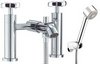 Click for Mayfair Loli Bath Shower Mixer Tap With Shower Kit (Chrome).