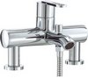 Click for Mayfair Zoom Bath Shower Mixer Tap With Shower Kit (Chrome).