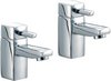 Click for Mayfair QL Basin Taps (Pair, Chrome).