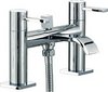 Click for Mayfair Wave Bath Shower Mixer Tap With Shower Kit (Chrome).