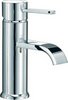 Click for Mayfair Wave Mono Basin Mixer Tap With Pop-Up Waste (Chrome).