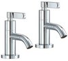 Click for Mayfair Stic Basin Taps (Pair, Chrome).