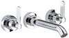Click for Mayfair Stic 3 Tap Hole Wall Mouted Bath Filler Tap (Chrome).