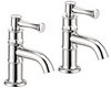 Click for Mayfair Tait Lever Basin Taps (Pair, Chrome).