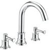 Click for Mayfair Tait Lever 3 Tap Hole Basin Mixer Tap With Pop-Up Waste (Chrome).