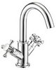 Click for Mayfair Tait Cross Mono Basin Mixer Tap With Pop-Up Waste (Chrome).