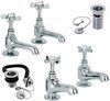 Click for Mayfair Westminster Basin & Bath Tap Pack With Wastes (Chrome).