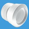 Click for McAlpine Plumbing WC 4"/110mm Straight Toilet Pan Connector (Macfit).