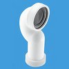 Click for McAlpine Plumbing WC 4"/110mm 90 Degree Space Saving Pan Connector.