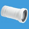 Click for McAlpine Plumbing WC 4"/110mm Toilet Pan Flexible Connector 310mm.