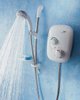 Click for Mira Power Showers Mira Event XS Thermostatic in white & chrome.