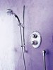 Click for Mira Fino Concealed Thermostatic Shower Kit with Slide Rail in Chrome.