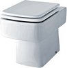 Click for Crown Ceramics Bliss Square Back To Wall Toilet Pan With Seat.