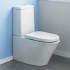 Click for Crown Ceramics Solace Toilet With Push Flush Cistern & Soft Close Seat.
