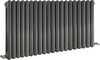 Click for Crown Radiators Peony Double Radiator. 7108 BTU (Anthracite). 1223x635mm.