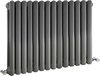 Click for Crown Radiators Peony Double Radiator. 5108 BTU (Anthracite). 863x635mm.