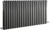 Click for Crown Radiators Salvia Double Radiator. 7108 BTU (Anthracite). 1223x635mm.