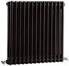 Click for Crown Radiators Regency 2 Column Radiator (Black). 650x600mm. 2981 BTU.