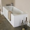 Click for Crown Baths Barmby Single Ended Acrylic Bath & Panels. 1500x700mm