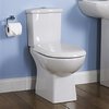 Click for Crown Ceramics Asselby Toilet With Dual Push Flush Cistern & Seat.