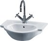 Click for Crown Ceramics Linton Semi Recessed Basin (1 Tap Hole).