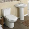 Click for Crown Ceramics Linton 4 Piece Bathroom Suite With Toilet, Seat & 600mm Basin.