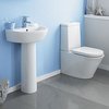 Click for Crown Ceramics Solace 4 Piece Bathroom Suite With 550mm Basin (1 Tap Hole).