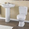 Click for Crown Ceramics Melbourne 4 Piece Bathroom Suite.