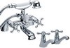 Click for Viscount Basin Taps & Bath Shower Mixer Tap Set (Chrome).