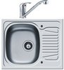 Click for Pyramis Sparta Kitchen Sink, Waste & Tap. 620x500mm (Reversible).