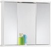 Click for Cabinets Gallassia 3 door wall cabinet. Lights + shaver socket. 775x730x250mm.