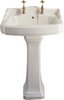 Click for Galway 2 Tap Hole Cloakroom Basin and Pedestal.