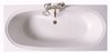 Click for Waterford Ravel double ended white bath. 1700 x 750mm. Legs included.