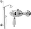 Click for Viscount Manual single lever shower valve with slide rail kit (Chrome)