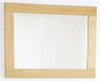 Click for daVinci Maple bathroom mirror. Size 800x600mm.