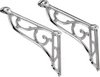 Click for Basin Brackets Basin Brackets Pair (Chrome)