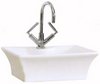 Click for Shires Rectangular Tango Free-Standing Basin, 1 Tap Hole. 480x385x160mm.