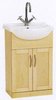 Click for daVinci 550mm Maple Vanity Unit with one piece ceramic basin.
