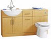 Click for daVinci Deluxe birch bathroom furniture suite.  1400x810x300mm.