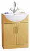 Click for daVinci 600mm Birch Vanity Unit with Monte Carlo  semi-recess basin.