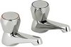 Click for Solo Bath taps (Pair, Chrome)