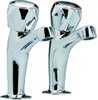 Click for Solo High neck sink taps (Pair, Chrome)
