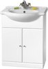 Click for daVinci 650mm Contour Vanity Unit with one piece ceramic basin.