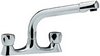 Click for Solo Dualflow deck sink mixer tap (Chrome)