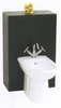 Click for daVinci Monte Carlo complete back to wall bidet set in wenge.