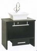 Click for daVinci Troy large wenge stand and freestanding basin, drawer & towel rail.