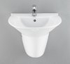 Click for Venezia 1 Tap Hole Wall Hung Basin And Semi-Pedestal.