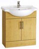 Click for daVinci 750mm Birch Vanity Unit with one piece ceramic basin.